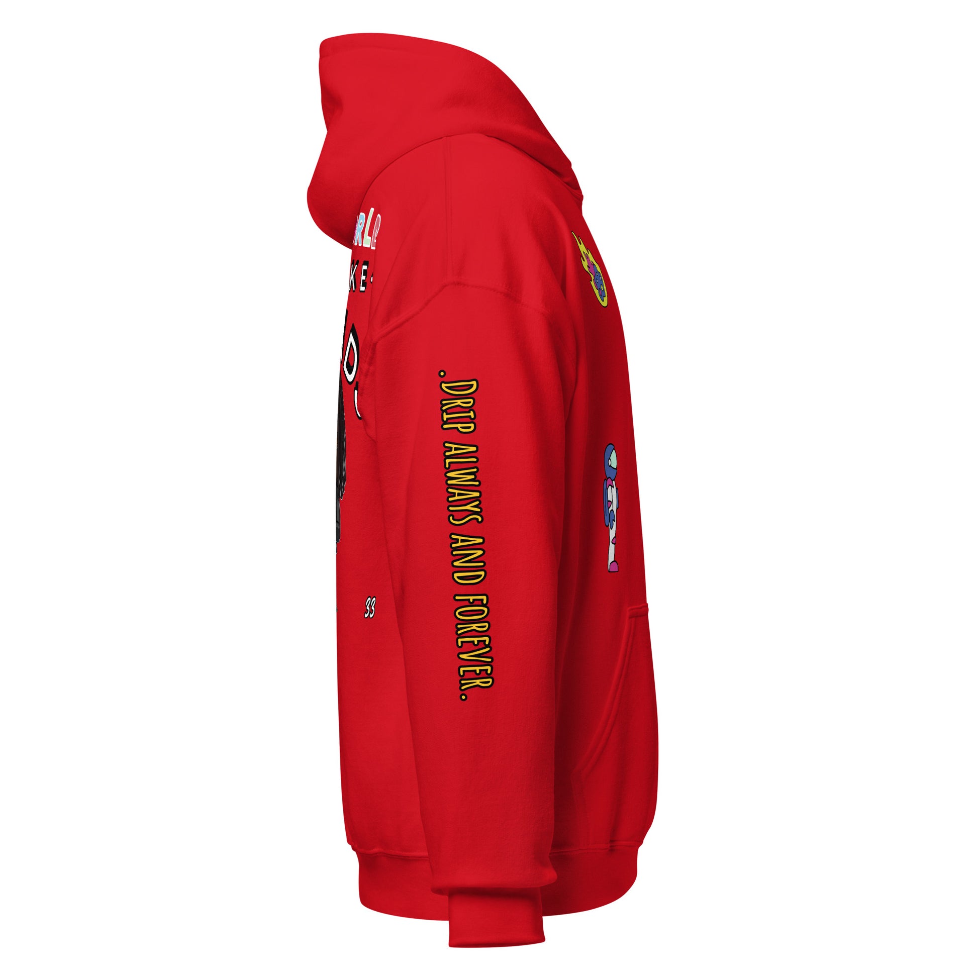 Red space Hoodie