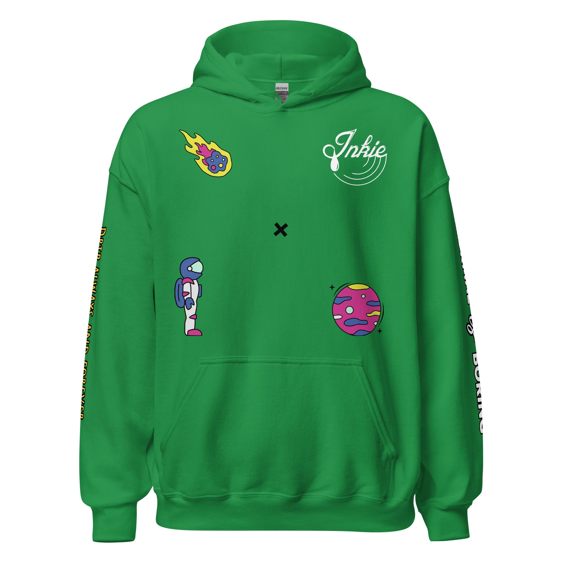 Irish Green unisex hoodie