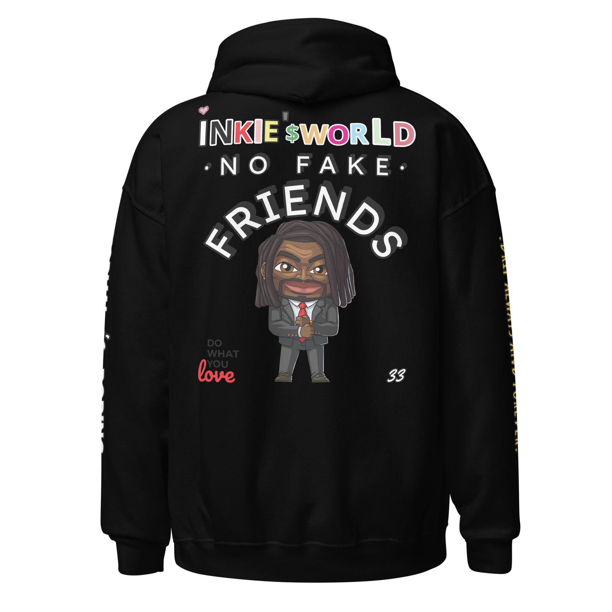 black Unisex Hoodie