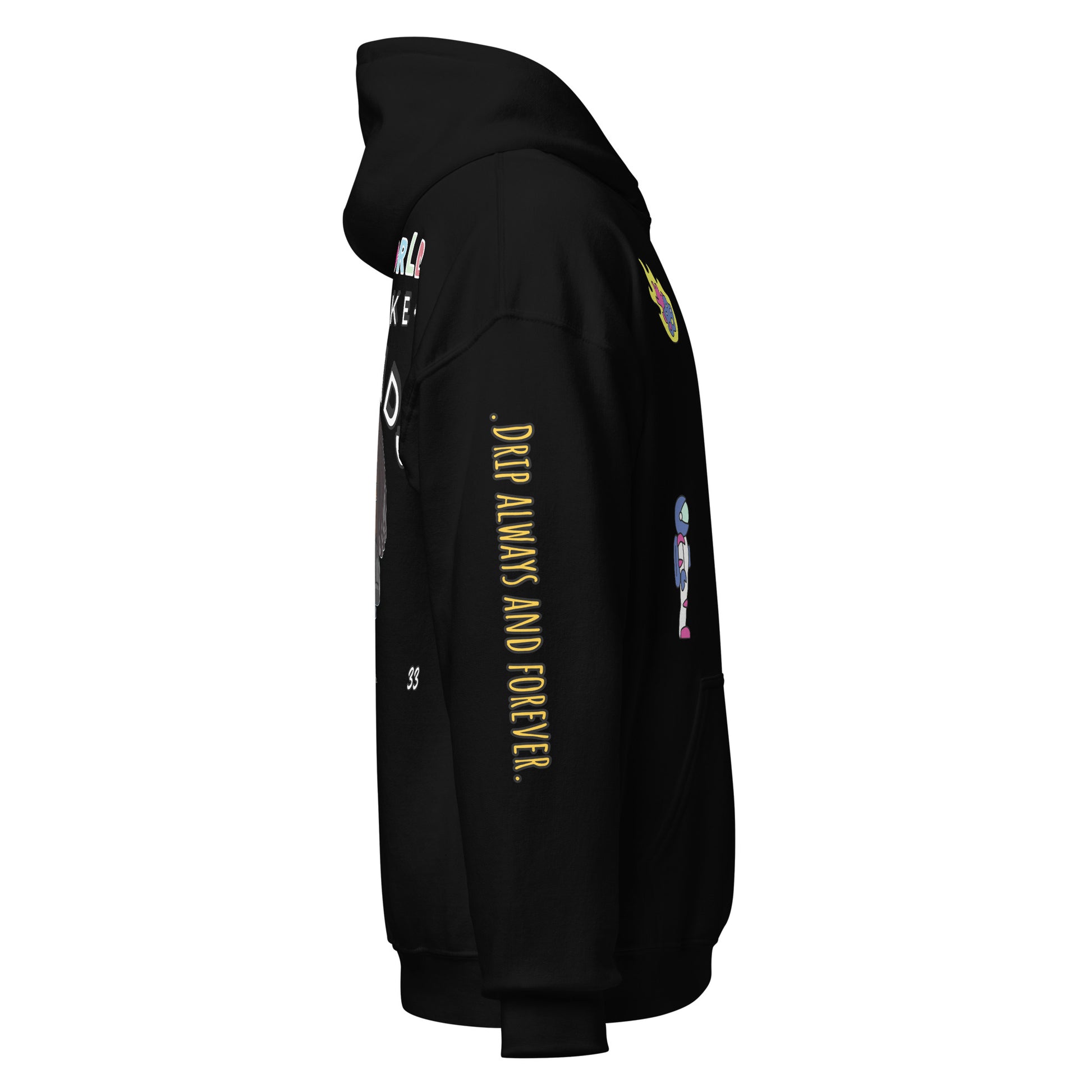 black Unisex Hoodie