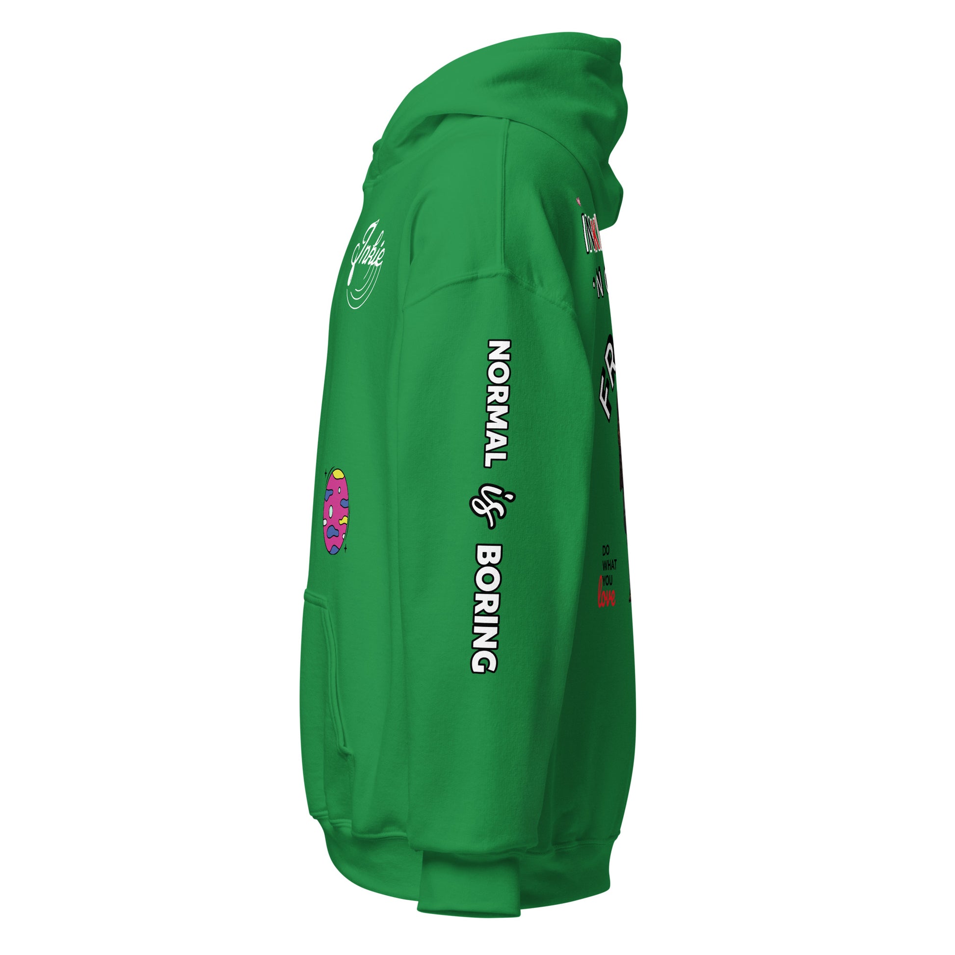 irish green inkie hoodie