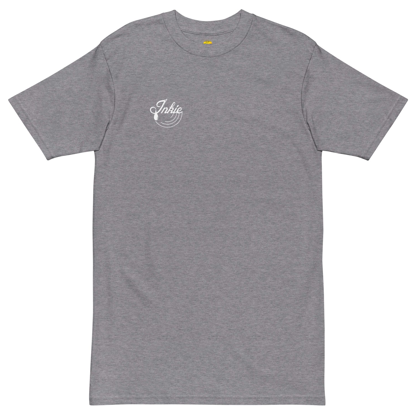 Grey short sleeve tshirt for men inkieworld