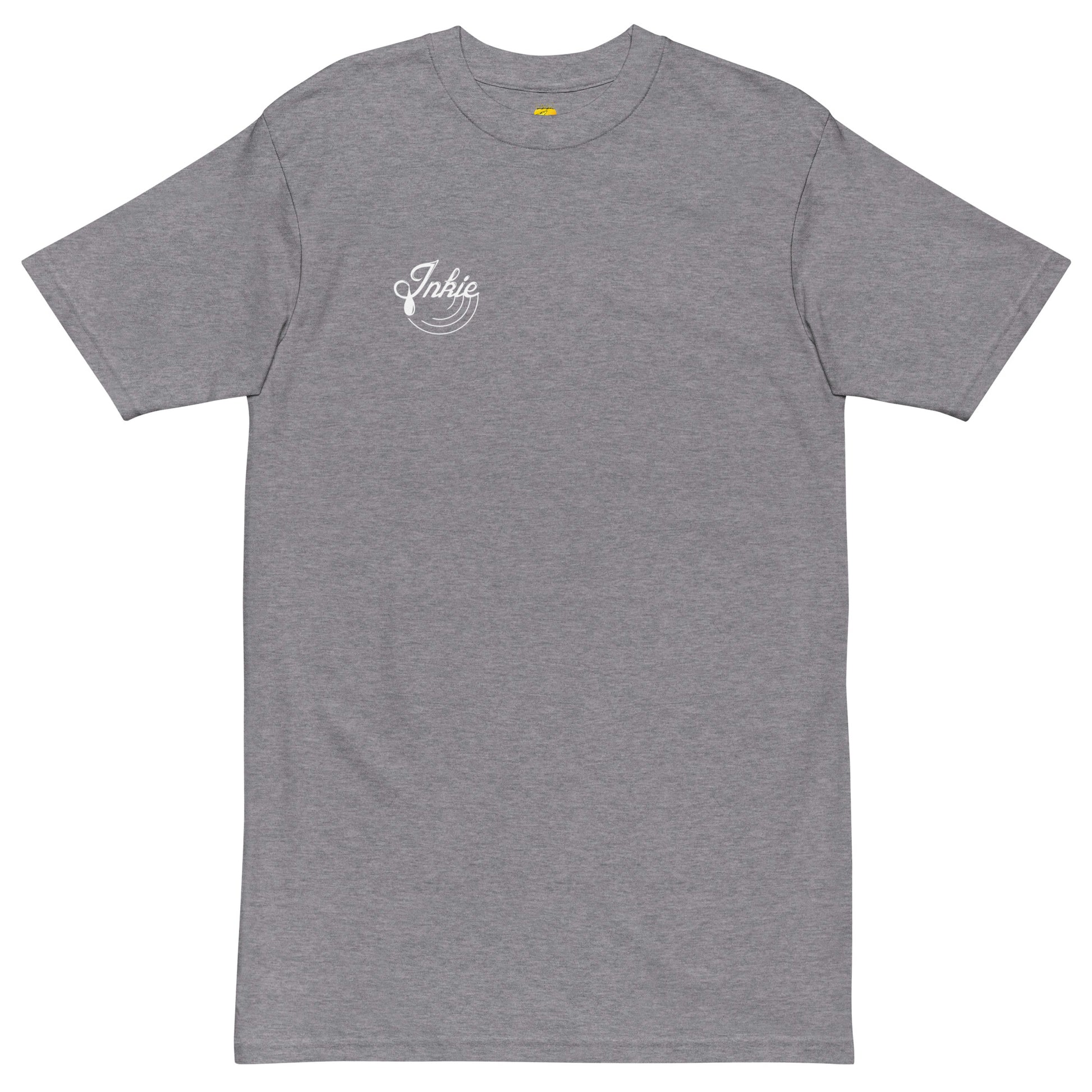 Grey short sleeve tshirt for men inkieworld