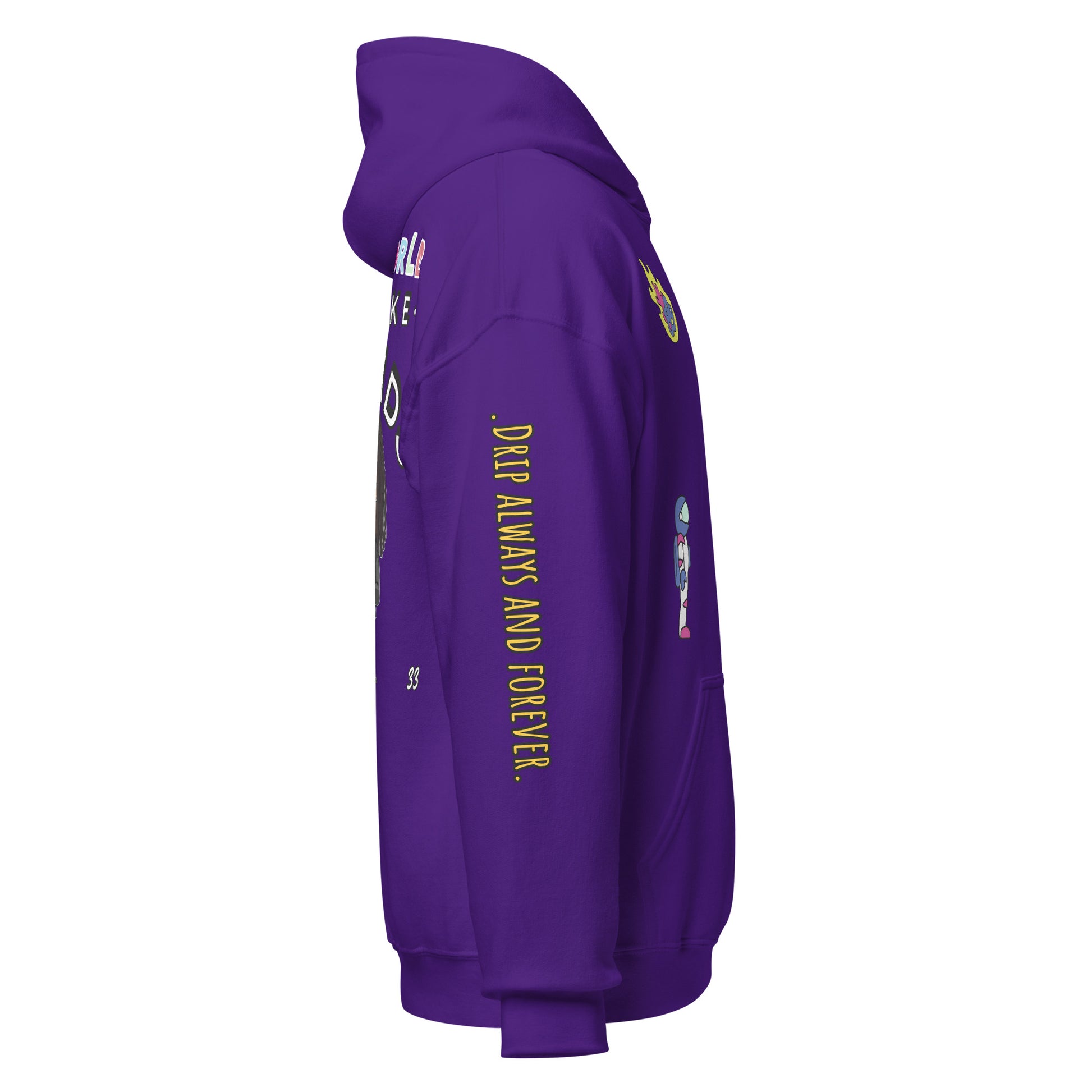 purple Unisex Hoodie