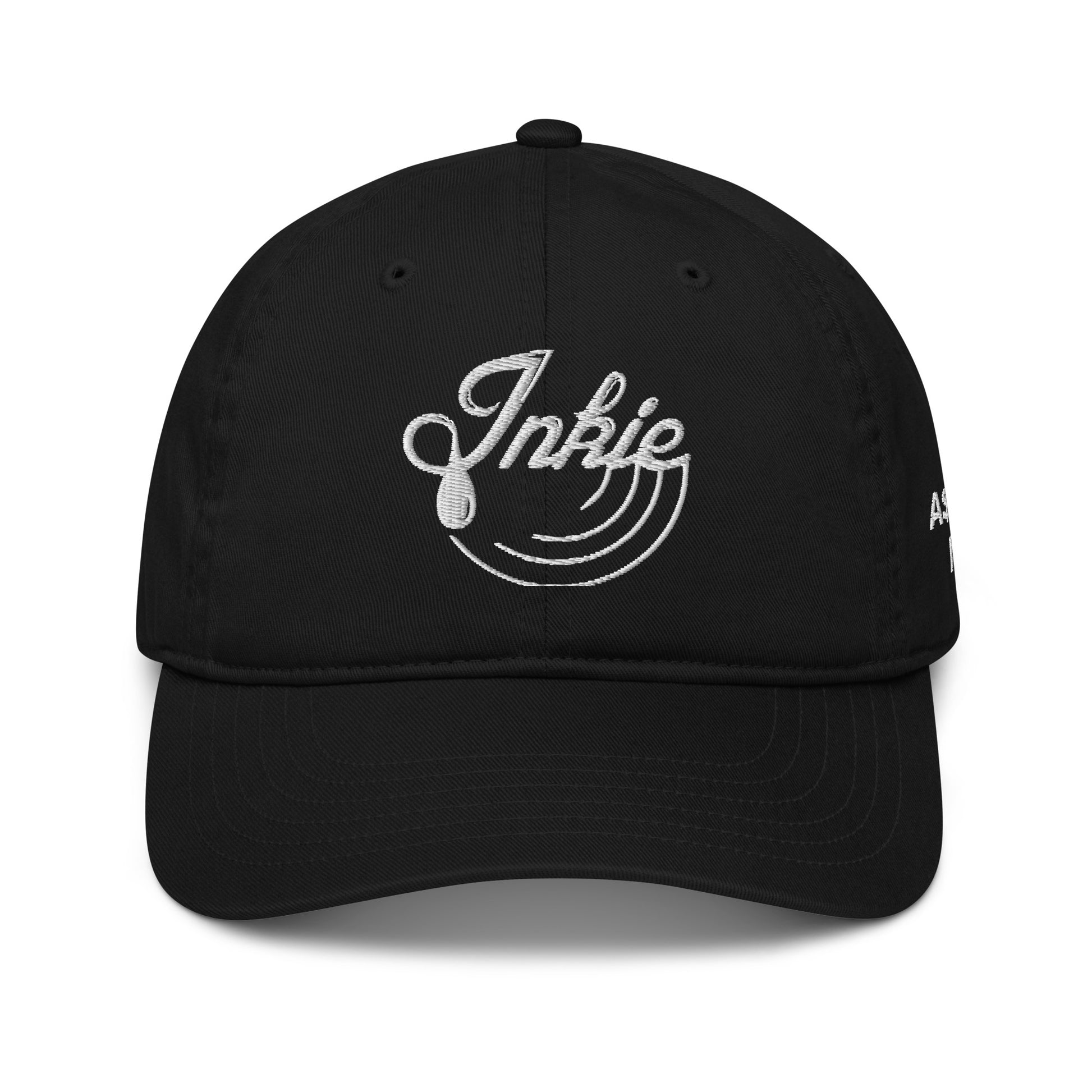 black Soft Organic Cotton Cap