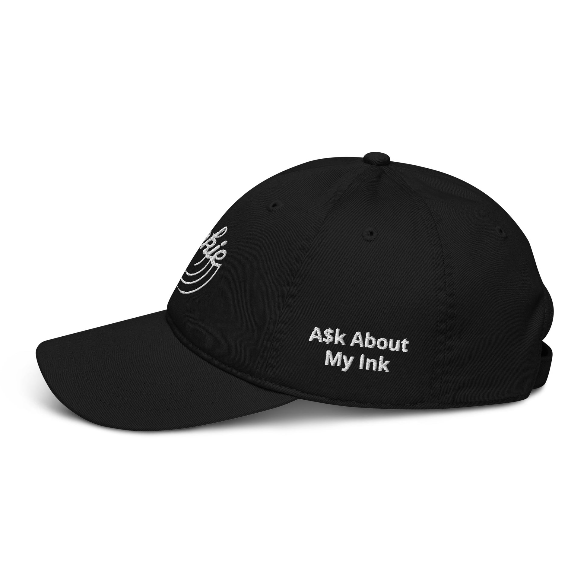 black Cotton Cap
