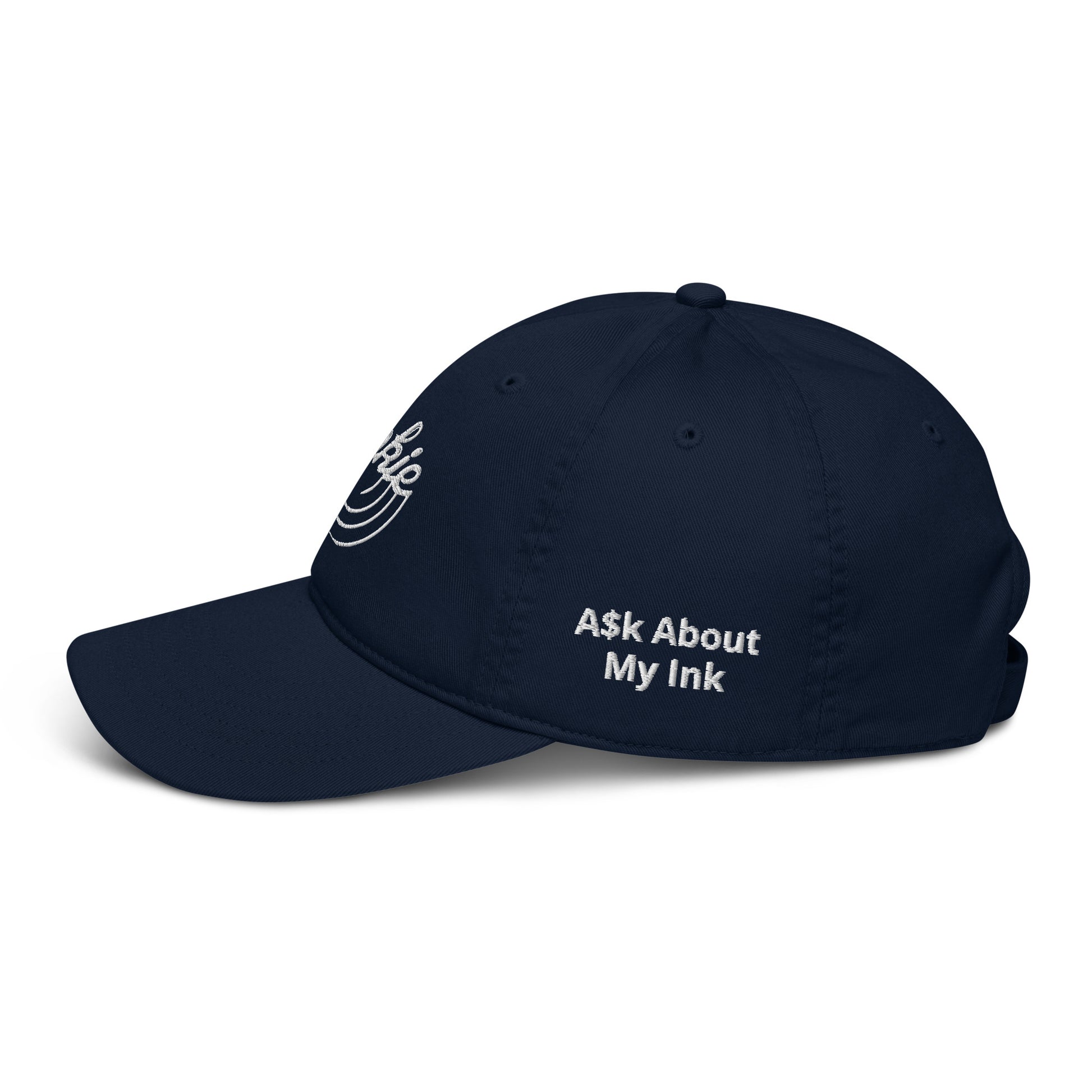 navy color baseball cap for men