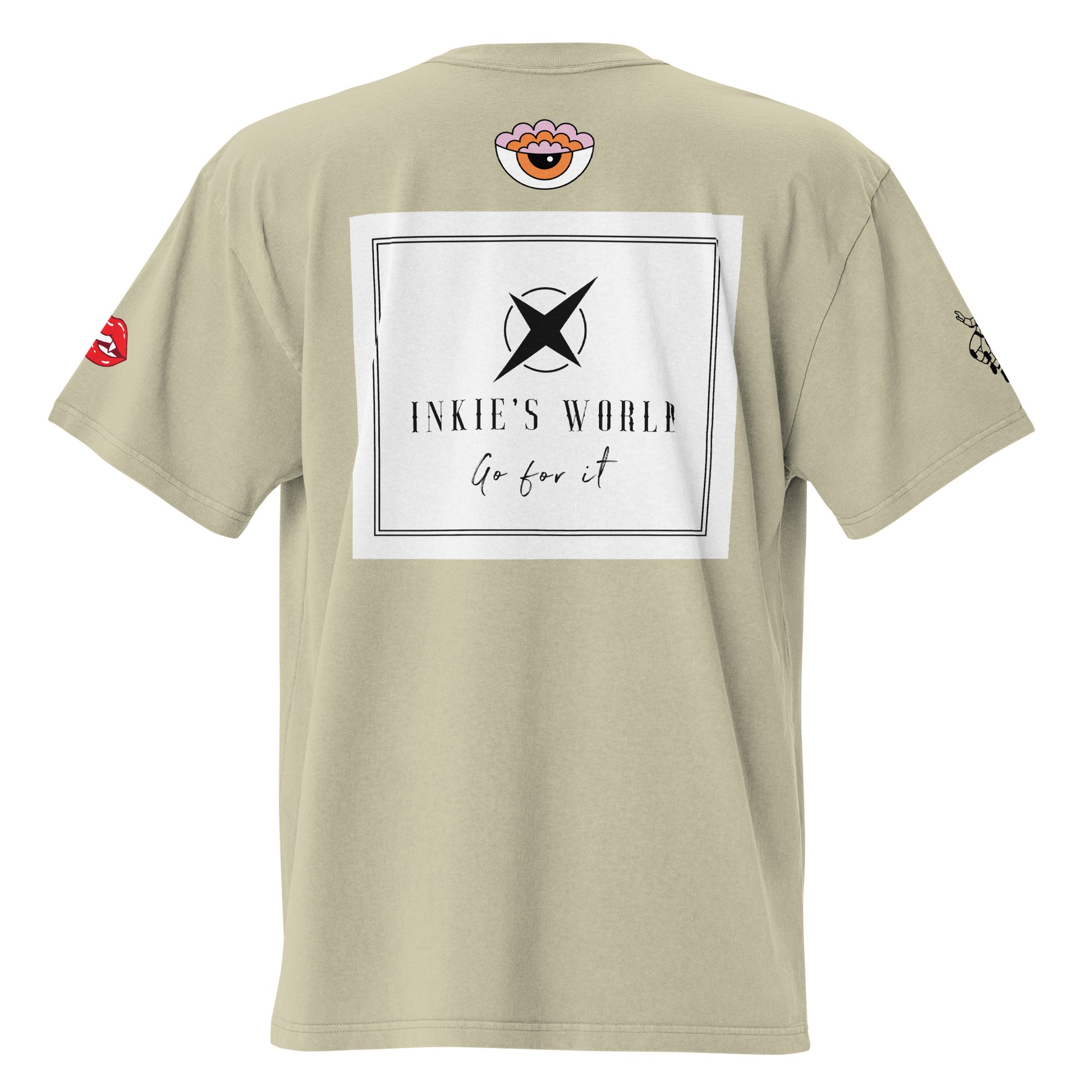 faded oversized t-shirt