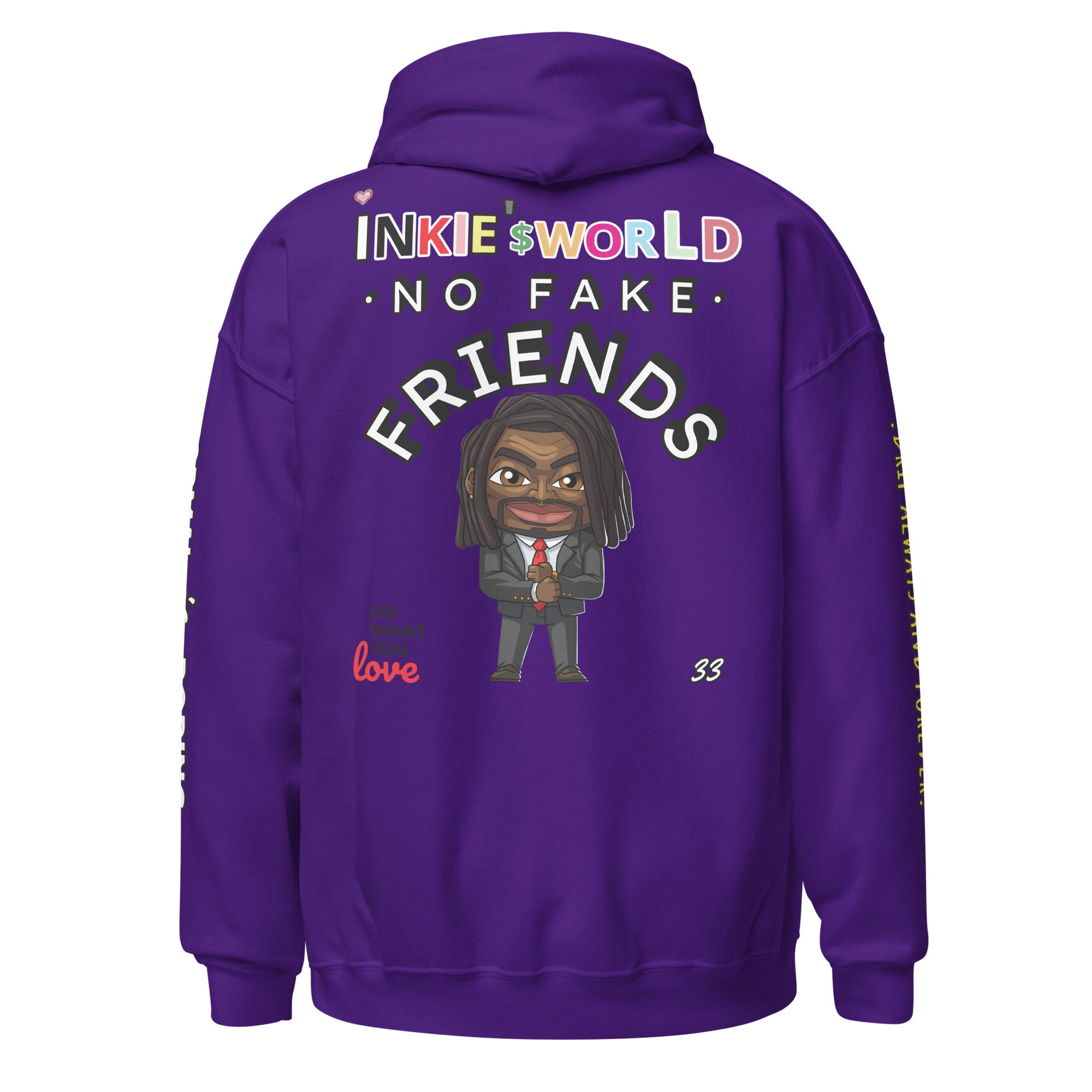 purple Unisex Hoodie
