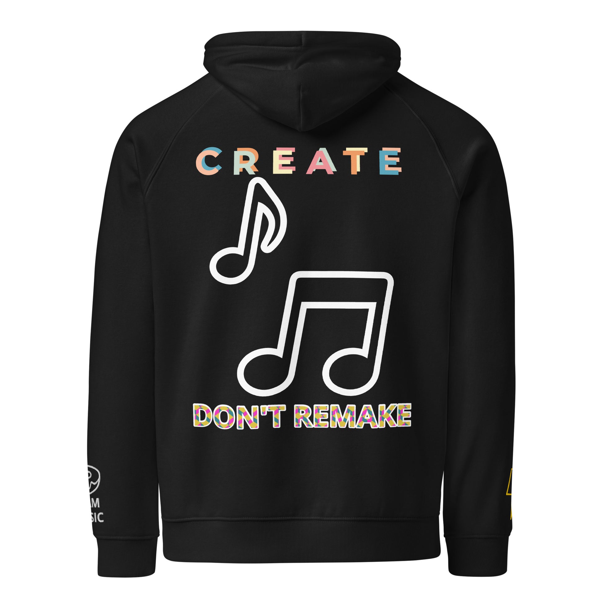 black unisex hoodie inkieworld