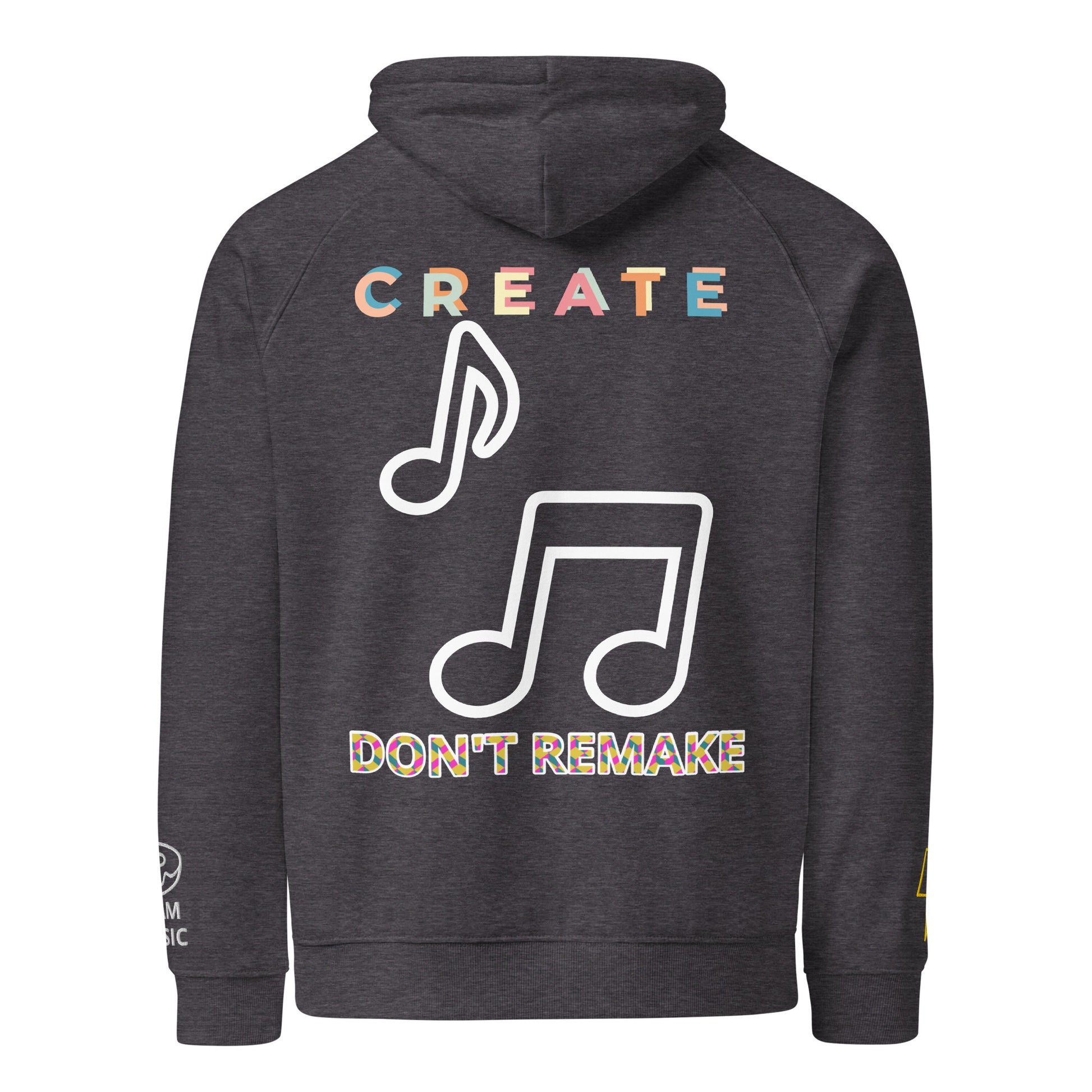 melange color unisex hoodie inkieworld