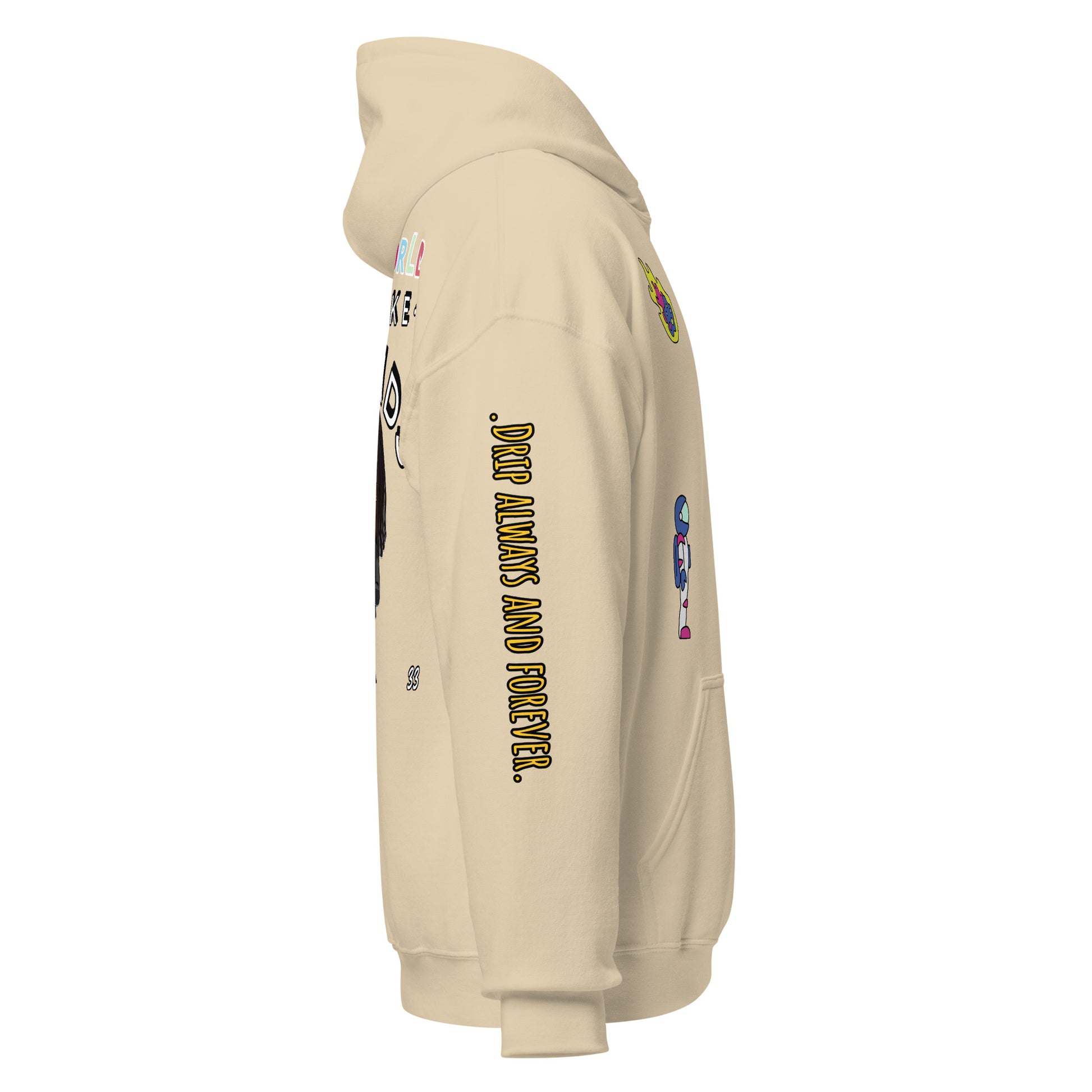 Inkie Sand unisex space Hoodie