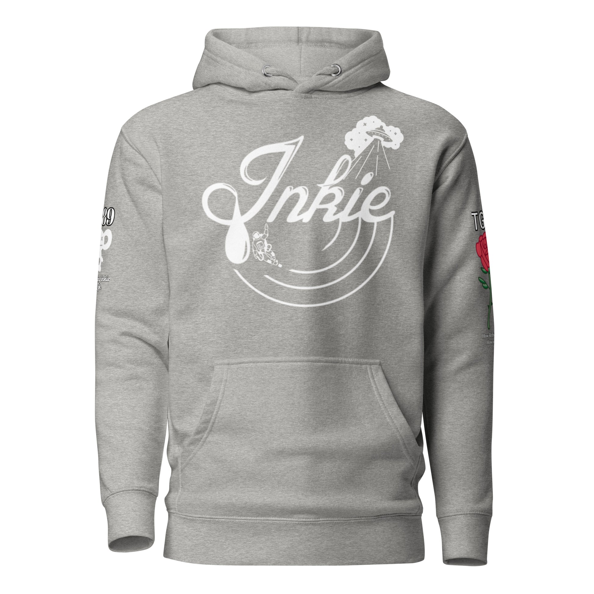 inkie Inkie hoodie carbon grey