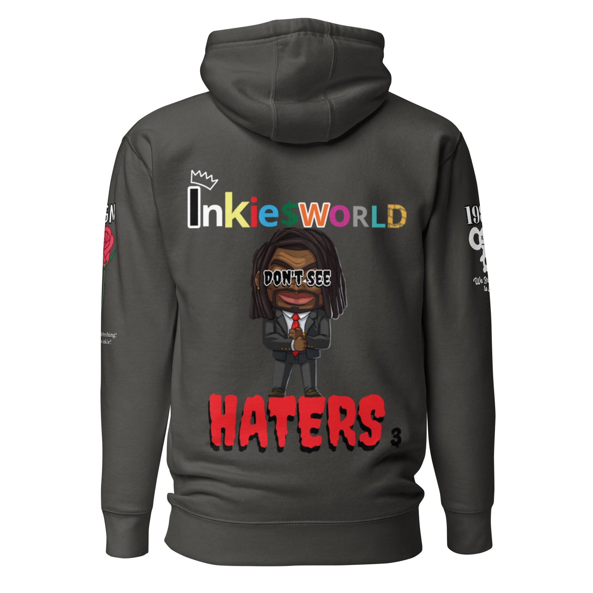 vintage black unisex hoodie in 2025