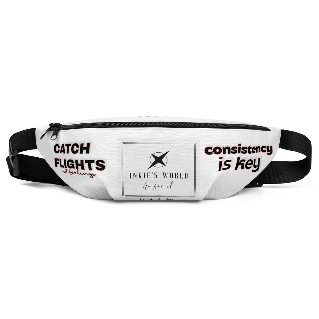 white Fanny Pack limited edition