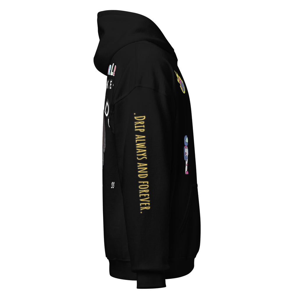 black Unisex Hoodie