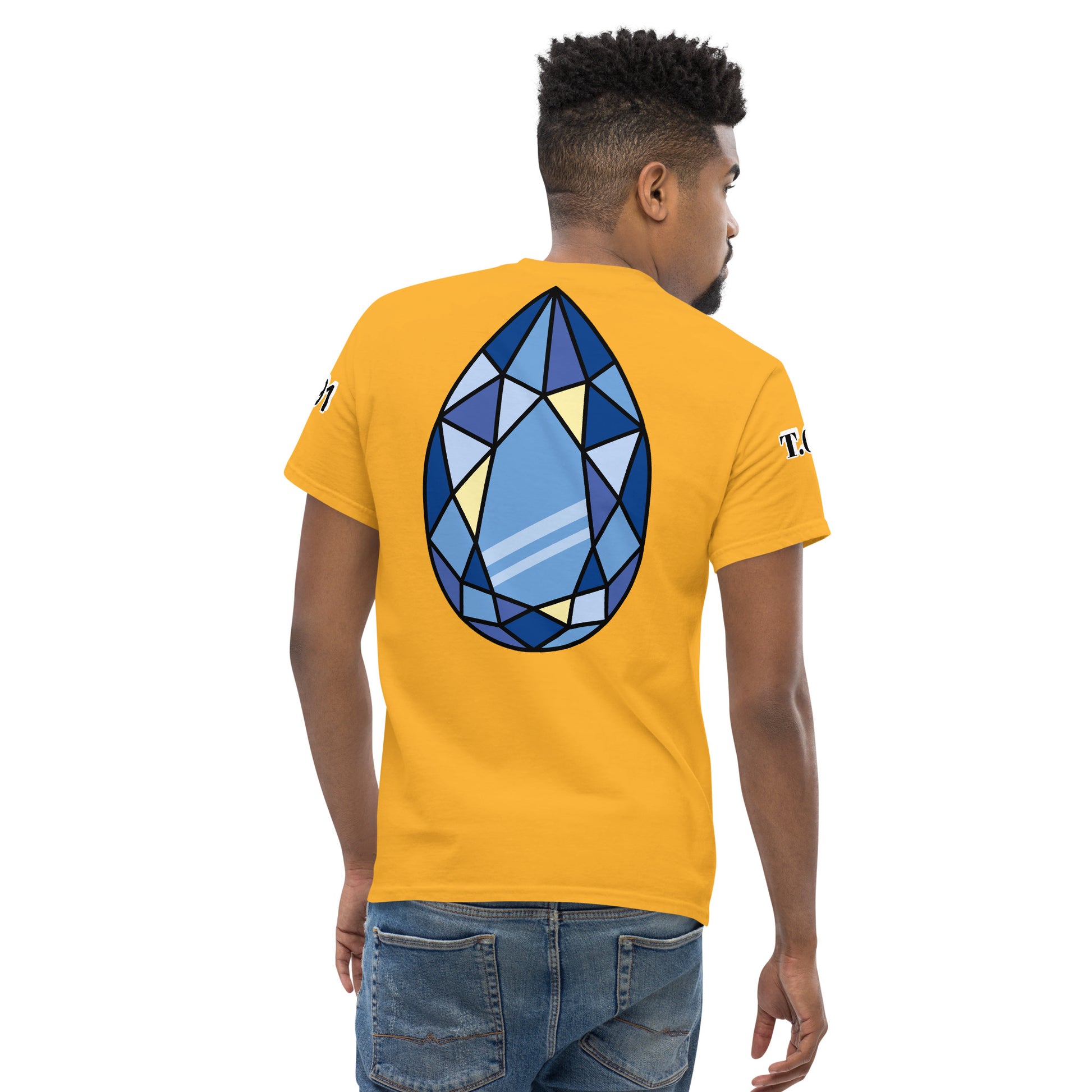 gold color tshirts for men 2025