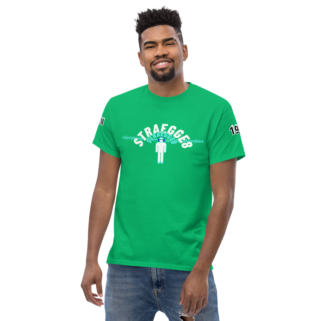 green color summer tshirt for men