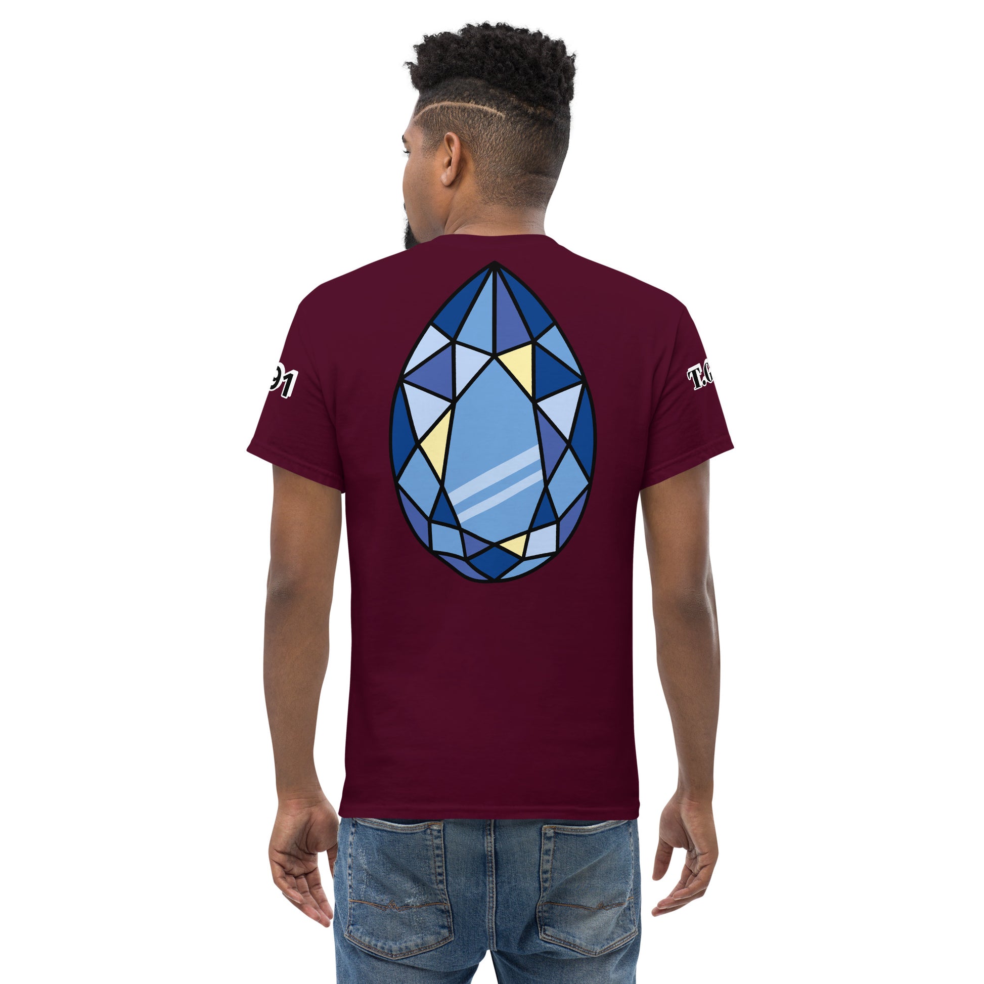 maroon color best tshirt for men 2025