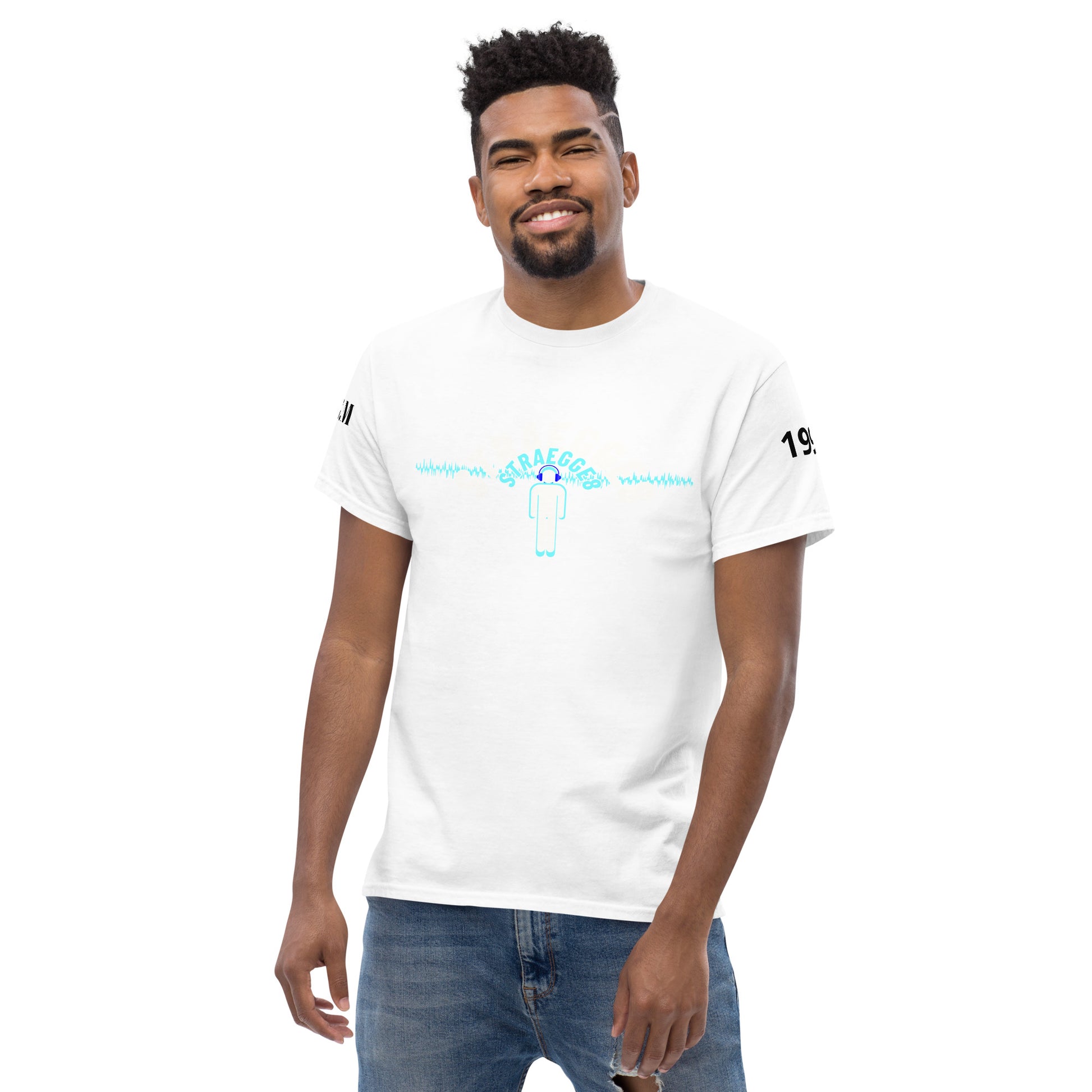 white summer t shirt for men 2025