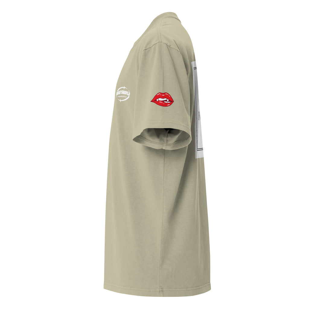 faded oversized t-shirt for men