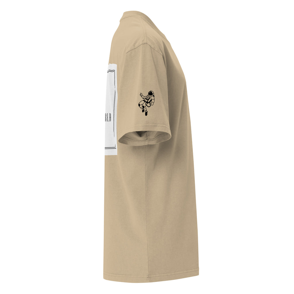 Stylish faded oversized t-shirt