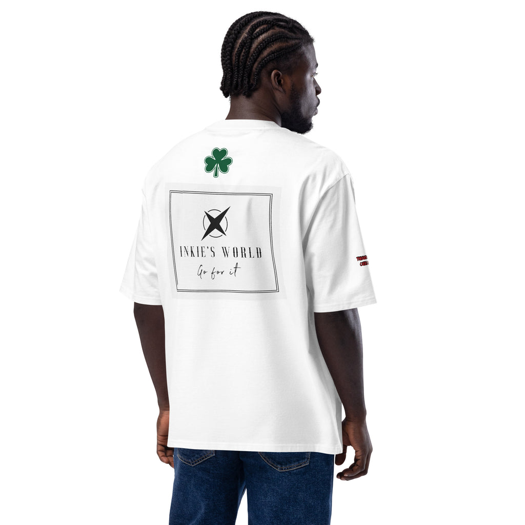 white Oversized T-shirt for men