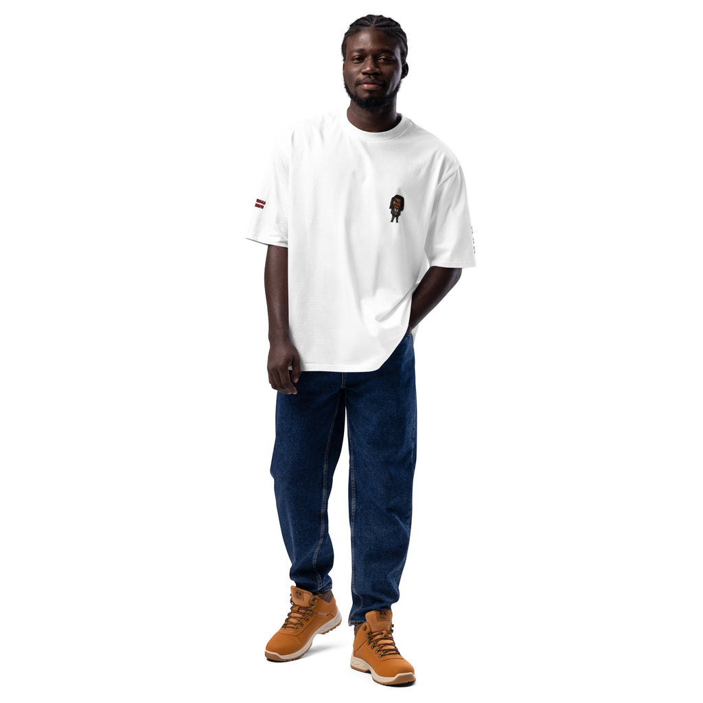 white Oversized T-shirt inkiesworld