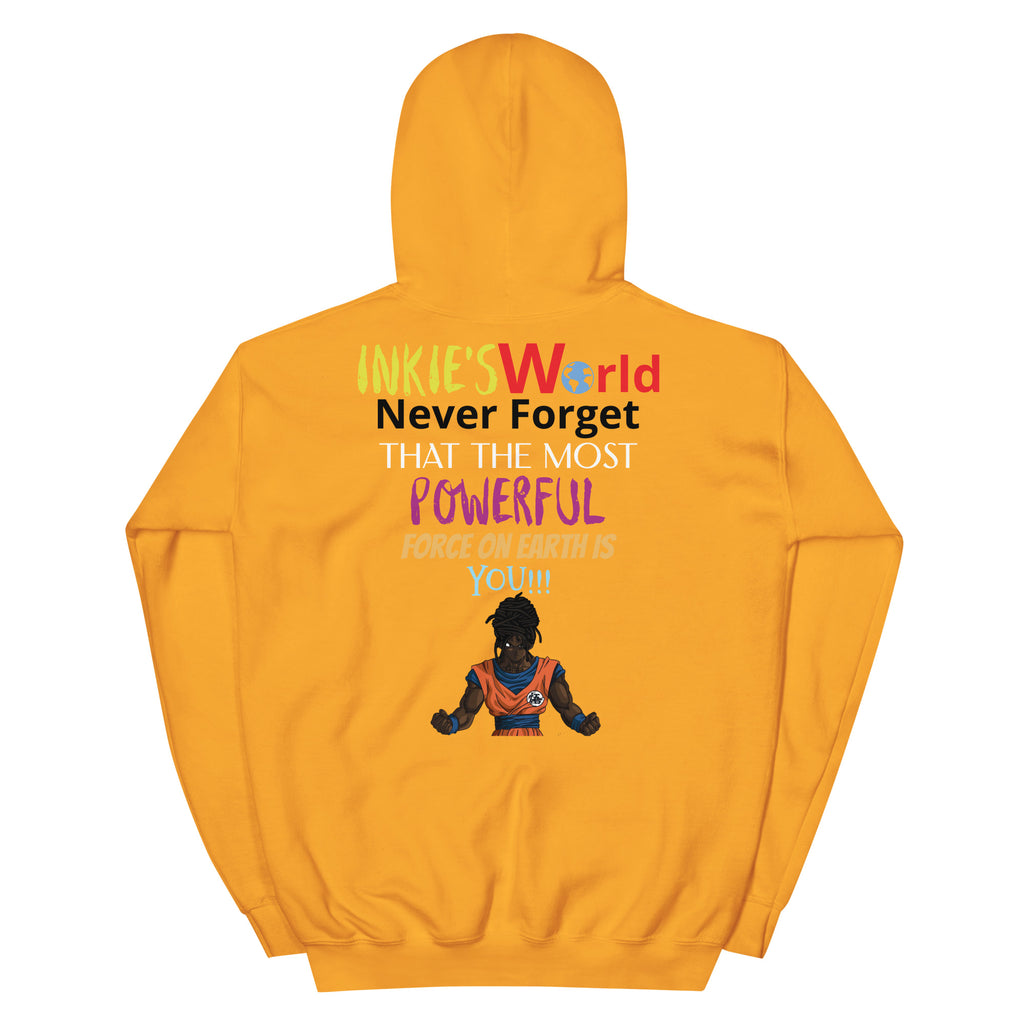 Yellow Super Saiyan anime hoodie
