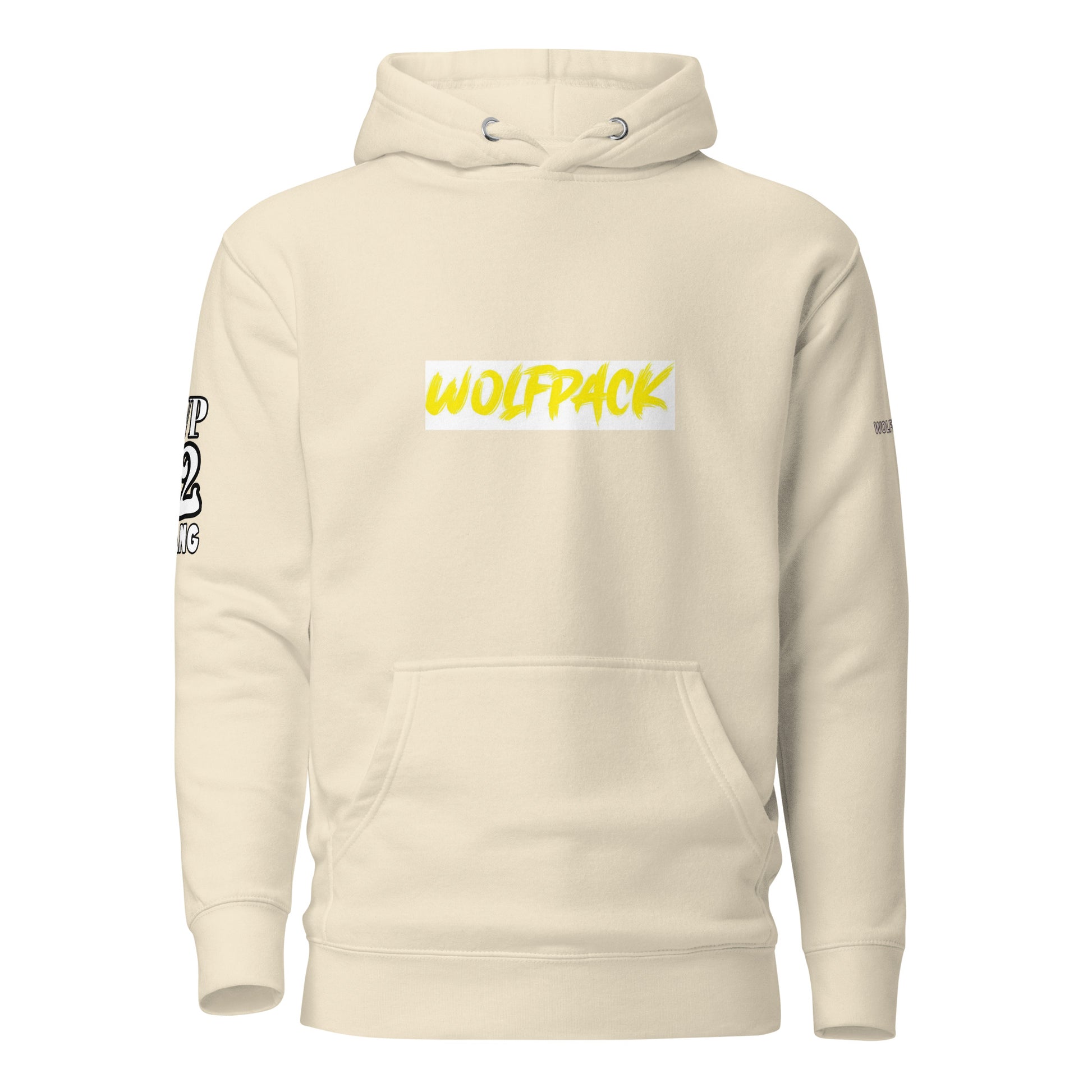 bone wolfpack unisex hoodie by inkie world