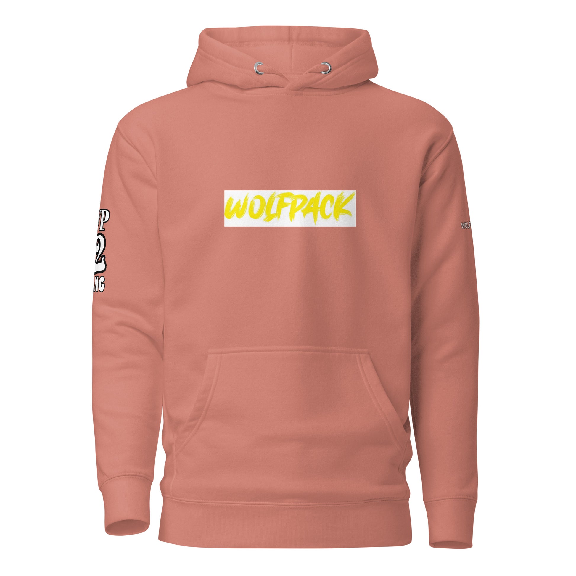 dusty wolfpack hoodie by inkie world