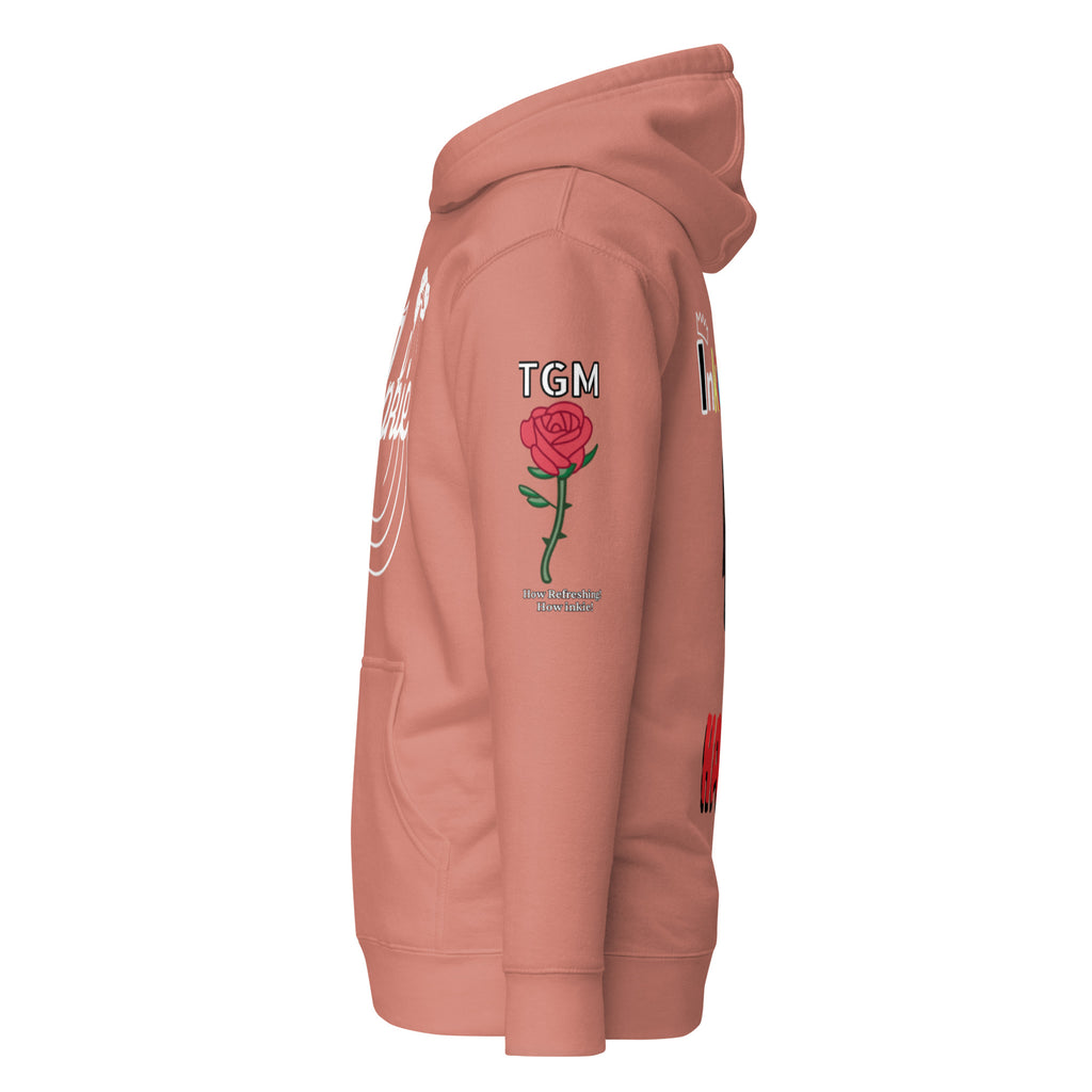 dusty rose Inkie hoodie 2025