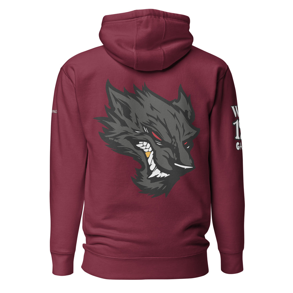 maroon wolfpack hoodie 