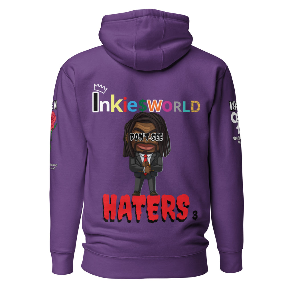 purple Unisex Hoodie inkie