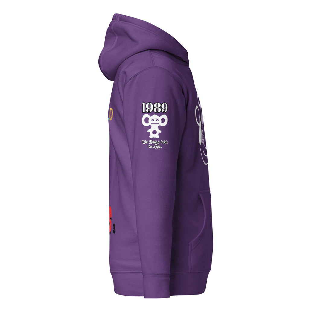 purple inkie Unisex Hoodie