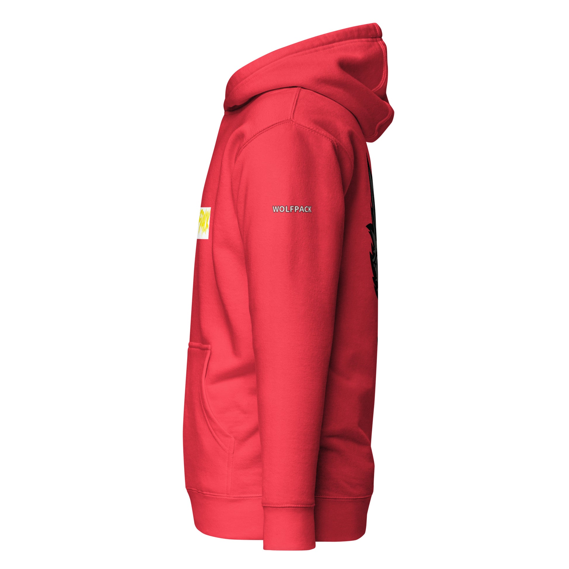 red wolf hoodie for men