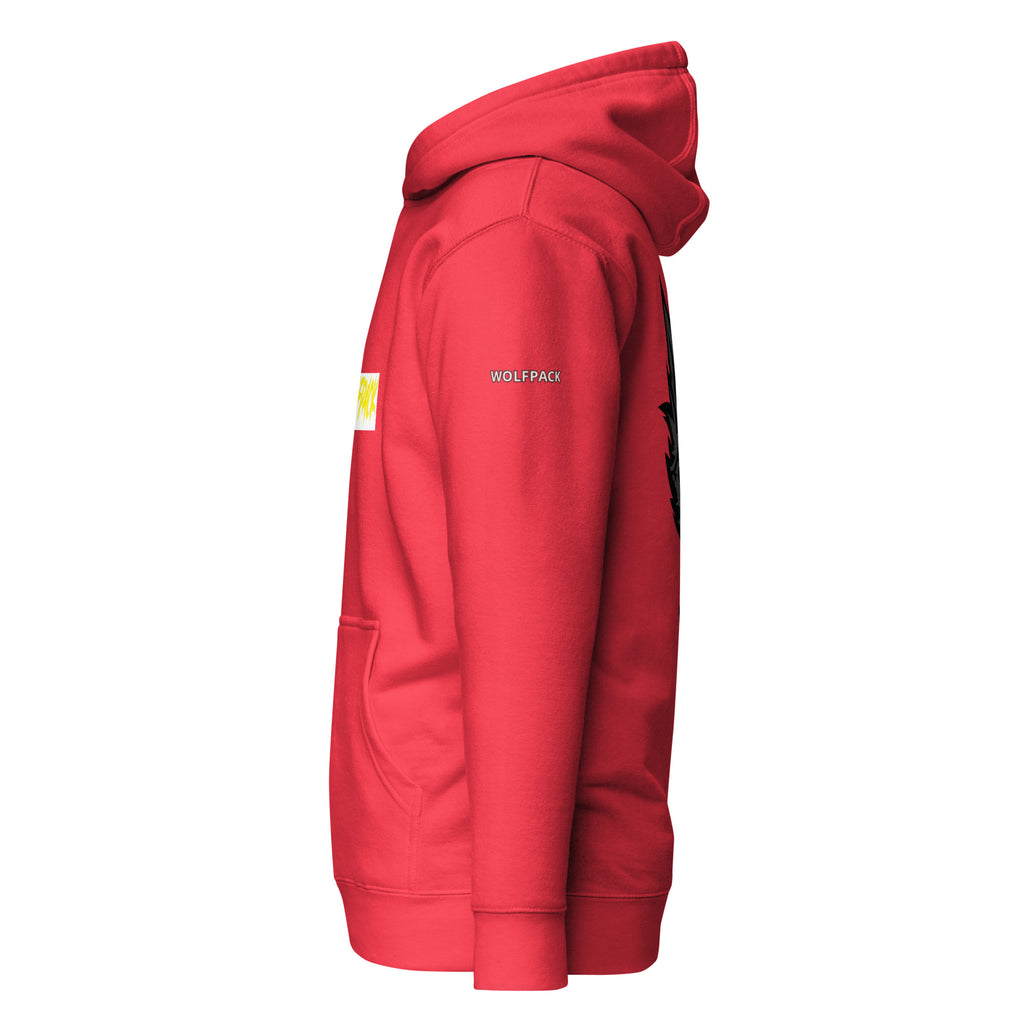 red wolf hoodie for men