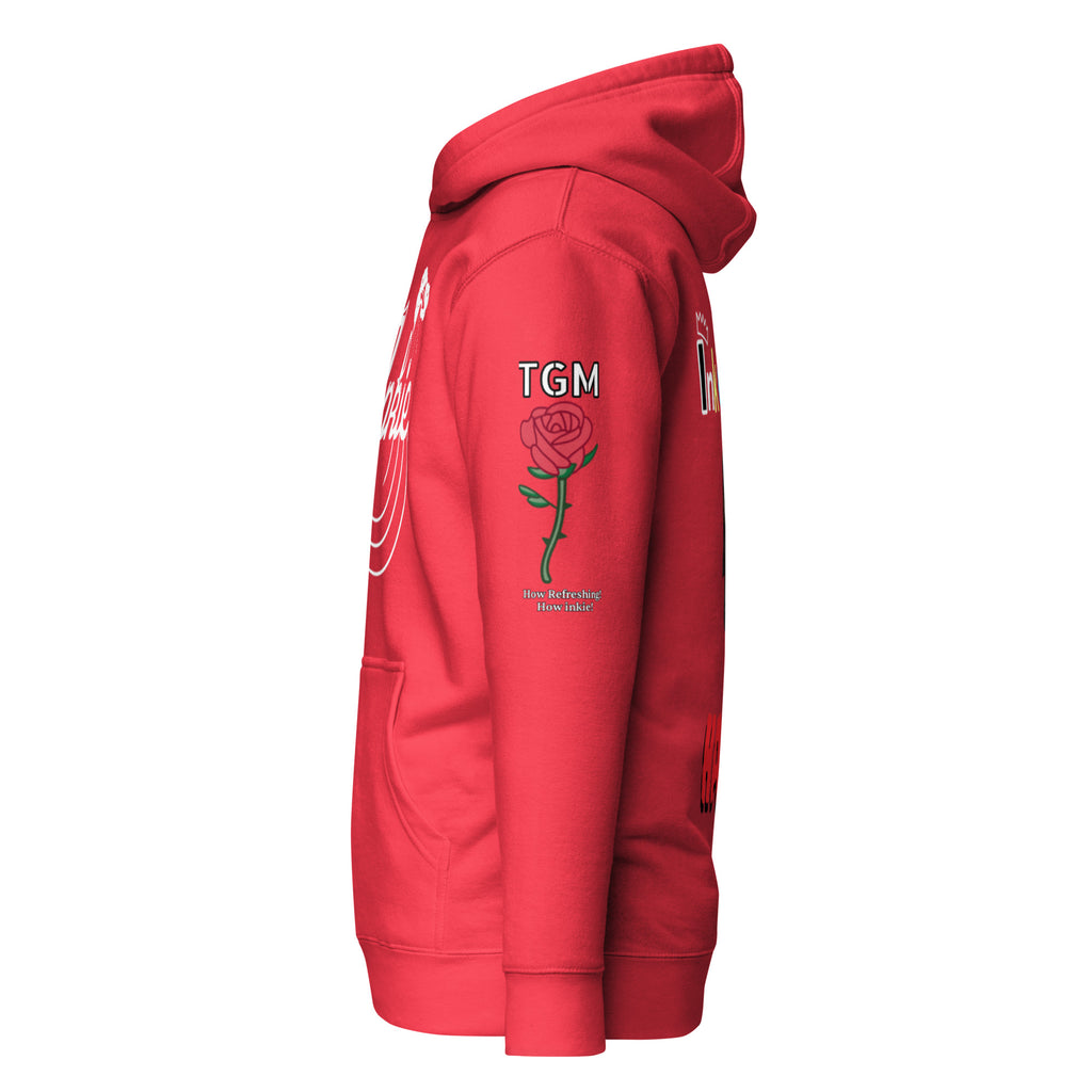 Red Unisex Hoodie for men and women